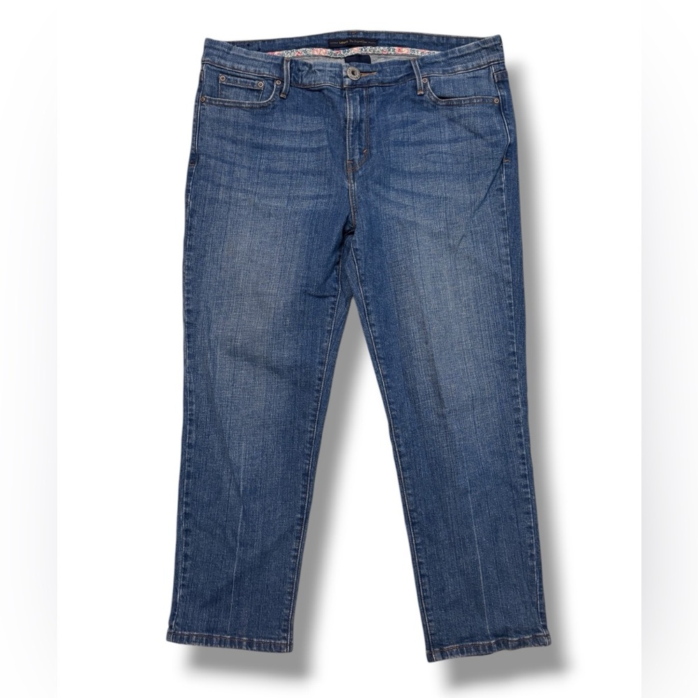 LEVI’S Mid Rise Medium Wash 547 Skinny Ankle Jeans VINTAGE